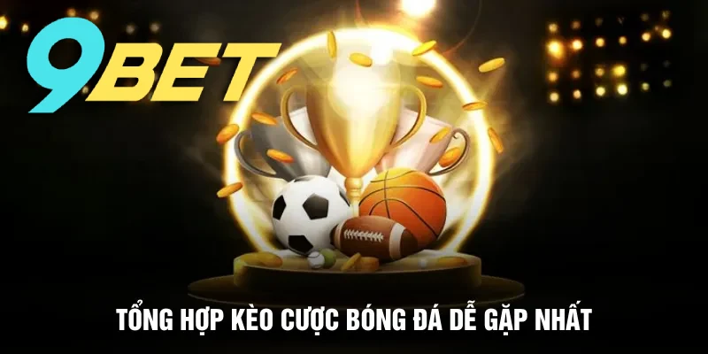 Các loại kèo cá cược bóng đá dễ gặp nhất